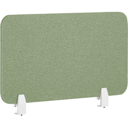 WALLY - Bureauscherm - Lichtgroen - 72 cm - Polyester