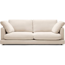 Kave Home - Gala 3-zitsbank in beige 210 cm