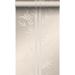 Origin Wallcoverings behang bamboe warm zilver - 53 cm x 10,05 m - 345751
