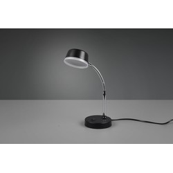 Moderne Tafellamp  Kiko - Kunststof - Zwart