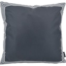 Zwart/Wit Vierkant - Outdoor | 45 x 45 cm | Kussenhoes | Polyester