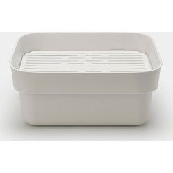 SinkSide Afwasbak met afdruipschaal - Light Grey