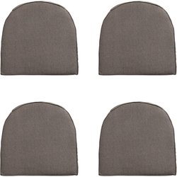 Madison -  Zitkussen Wicker York Oxford taupe - Ca. 48x48 cm - Set van 4