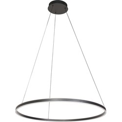 Steinhauer hanglamp Ringlux - zwart -  - 3675ZW
