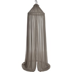 Baby's Only Klamboe baby & kinderkamer - baby hemeltje - Khaki - 200 cm - Met lusjes voor decoratie accessoires