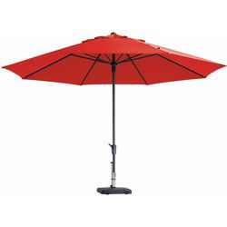 Stokparasol Timor dia. 400 cm brick red zonwering