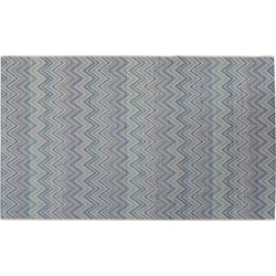 Outdoor Vloerkleed Zigzag Blue 160x230cm