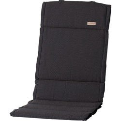 Kussen fiber de luxe Rib zwart (4 stuks)