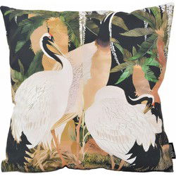 Sierkussen Grua Pajaro #3 | 45 x 45 cm | Katoen/Polyester