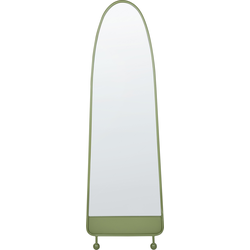 PARNAY - Wandspiegel - Olijfgroen - 45 x 146 cm - Metaal