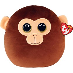 Ty Ty Squish a Boo Dunston Brown Monkey 31cm