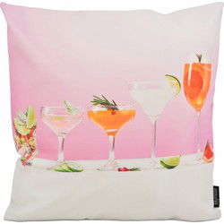 Cocktails - Outdoor | 45 x 45 cm | Kussenhoes | Katoen