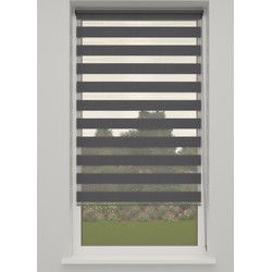 4goodz Duo Rolgordijn Easy Lichtdoorlatend 60x250 cm - Donkergrijs