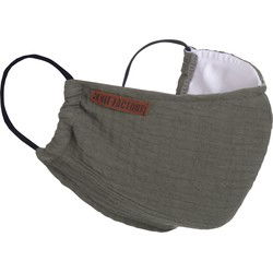 Knit Factory Liv Mondmasker - Groen - One Size