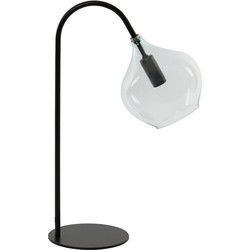 Light & Living - Tafellamp RAKEL - 28x17x50.5cm - Zwart