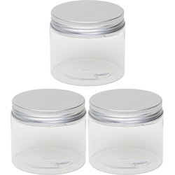 3x Mini weckpotje/inmaakpotje 150 ml van kunststof - Weckpotten