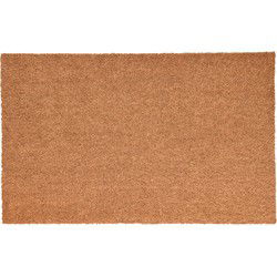 H&S Collection Deurmat - voor binnen - kokosvezel - 80 x 50 cm - Droogloopmat - schoonloopmat - Deurmatten