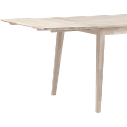Filippa houten verlengstuk whitewash voor Filippa eettafel - 50 cm