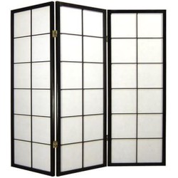 Fine Asianliving Japanese Room Divider L135cmxH130cm Shoji Rice Paper