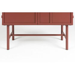 Housecraft Living Davis Kast Metaal Bruin/ Rood