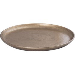PTMD Afta Gold Casted Alu Simple Plate Round M