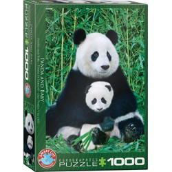 Eurographics Eurografiek Panda & Baby (1000)