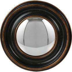 Clayre & Eef Spiegel Bruin Polyresin
