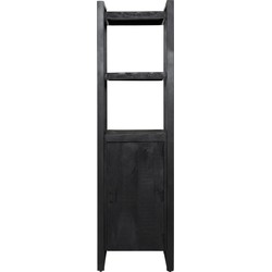 Starfurn Boekenkast Boaz Black | 55 cm | deur