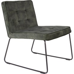 ANLI STYLE Lounge Chair Clark Grey Green