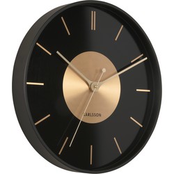 Wall Clock Gold Disc