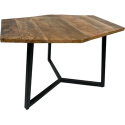 SVJ Salontafel  - 56 x 74 x 45 cm - Metaal - Zwart