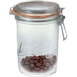 Le Parfait Voorraad/weckpot - transparant glas - 17 x 10 cm - 1L - Weckpotten
