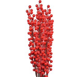 Clayre & Eef Kunstbloem 70 cm Rood Kunststof