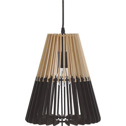 Beliani CAVALLA - Hanglamp-Lichte houtkleur-Multiplex