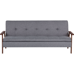 Beliani TJORN - Slaapbank-Grijs-Polyester