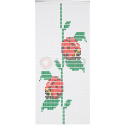 092 Vliegengordijn met Lieveheersbeestjes - kant en klaar 92 x 209