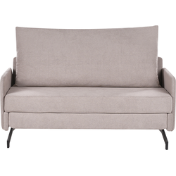 Beliani BELFAST - Tweezitsbank-Beige-Polyester