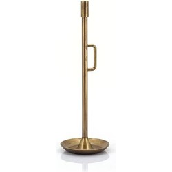 Furnilux -  kandelaar Wick goud small - 16 x 16 x 50 cm