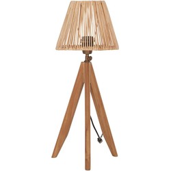 MUST Living Table lamp Montecristo NATURAL,48x22x22 cm, NATURAL rattan shade