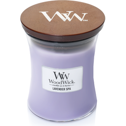 WW Lavender Spa Medium Candle - WoodWick