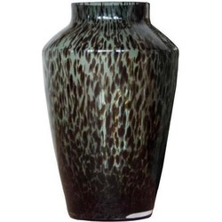 Vaas Black Cheetah Hudson | Ø22,5 x H35 cm Vase the World