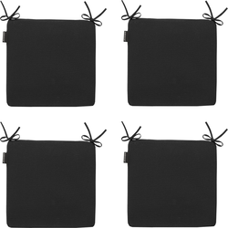 Madison -  Zitkussen Panama black - Ca. 40x40 cm - Set van 4