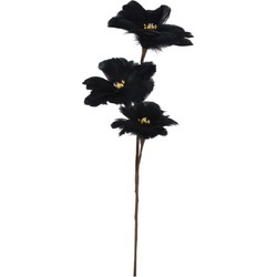 Flowerbranch Feather 80 cm Blac - Nampook