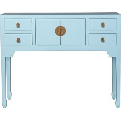 Fine Asianliving Chinese Sidetable Blauw Celeste Blue - Orientique