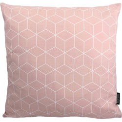Geometric Lichtroze | 45 x 45 cm | Kussenhoes | Katoen