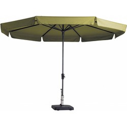 Stokparasol Syros dia. 350 cm sage green zonwering