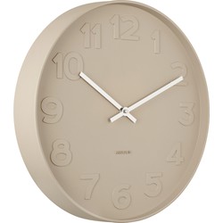 Wall Clock Mr. Brown Numbers