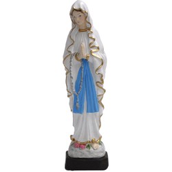 Maria beeldje - biddend - 20 cm - polystone - religieuze beelden - Kerstbeeldjes