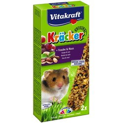 Vitakraft druif/noot-kracker hamster 2in1