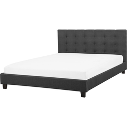 ROCHELLE - Waterbed - Donkergrijs - 140 x 200 cm - Polyester